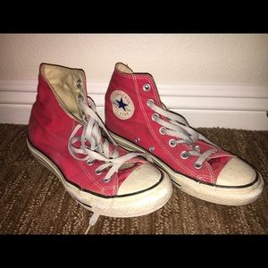 red high top converse